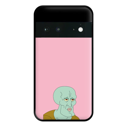 Muscly Squidward Phone Case for Google Pixel 6a