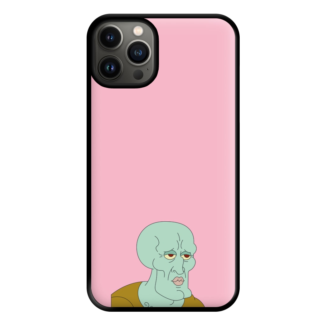 Muscly Squidward Phone Case for iPhone 13