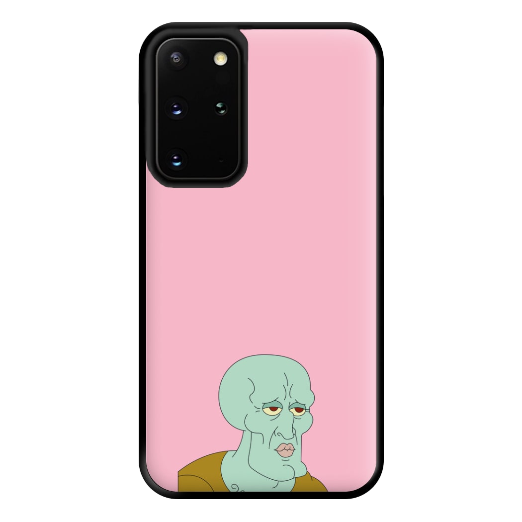 Muscly Squidward Phone Case for Galaxy S20 Plus