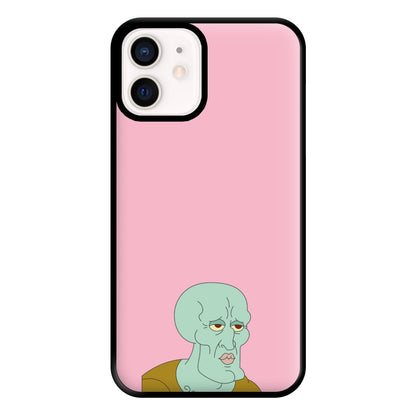 Muscly Squidward Phone Case for iPhone 13 Mini