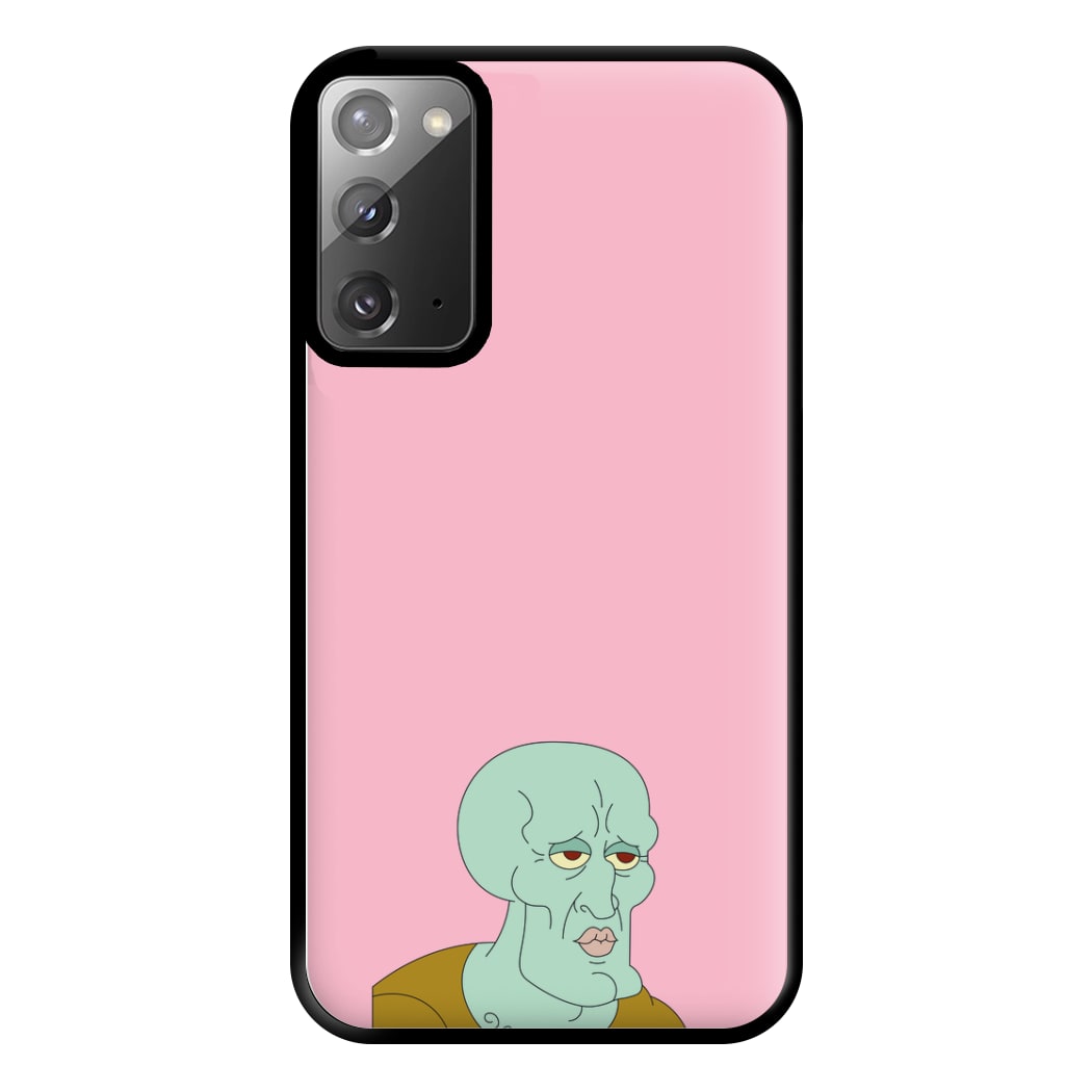 Muscly Squidward Phone Case for Galaxy Note 20 Ultra