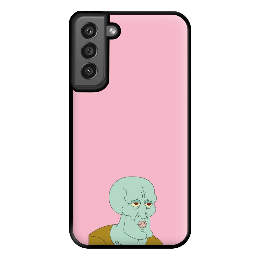 Muscly Squidward Phone Case for Galaxy S21FE