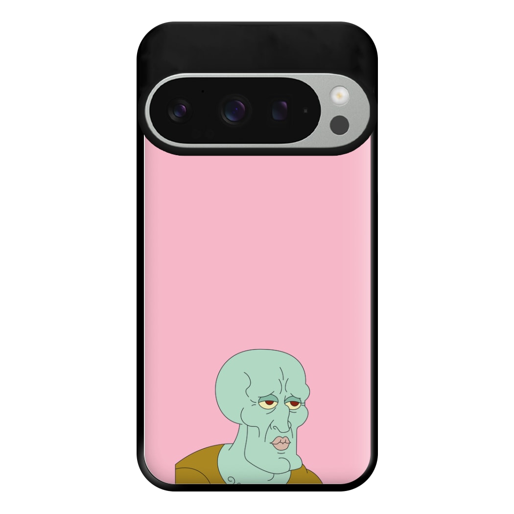 Muscly Squidward Phone Case for Google Pixel 9 Pro XL