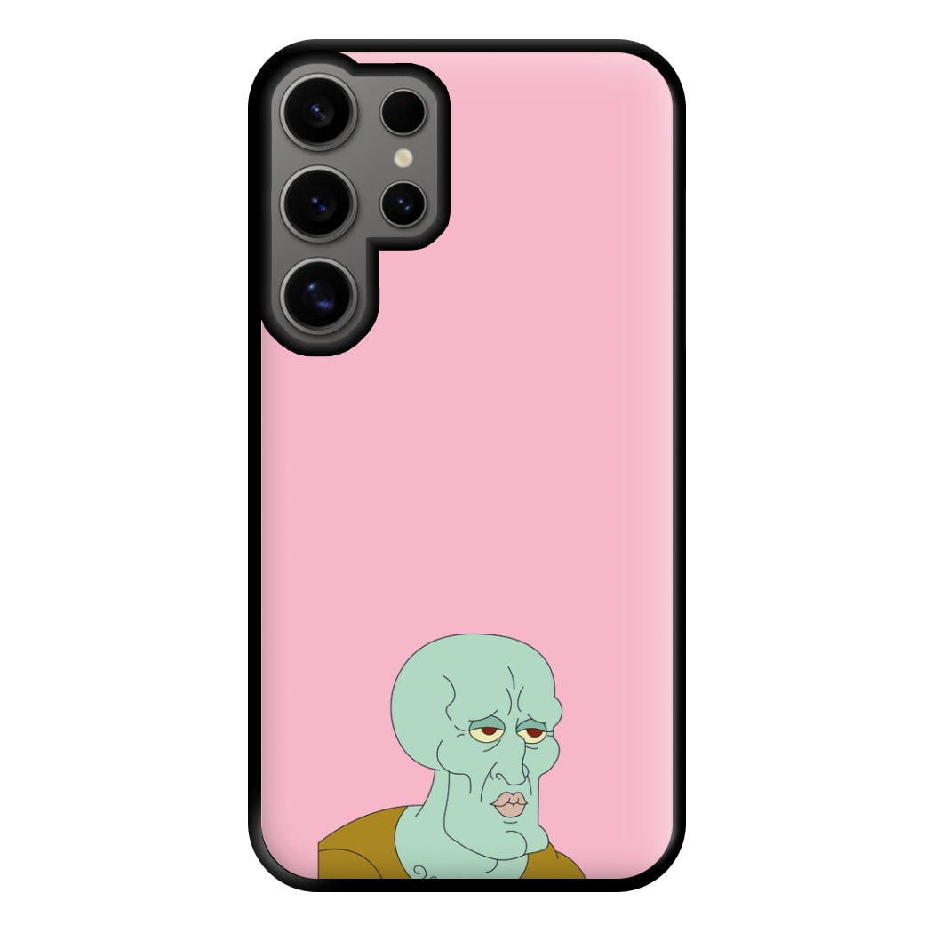 Muscly Squidward Phone Case for Galaxy S24 Ultra