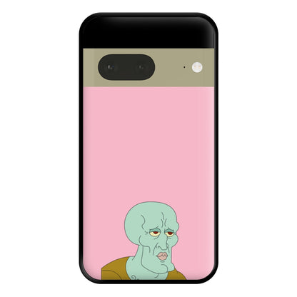 Muscly Squidward Phone Case for Google Pixel 7a