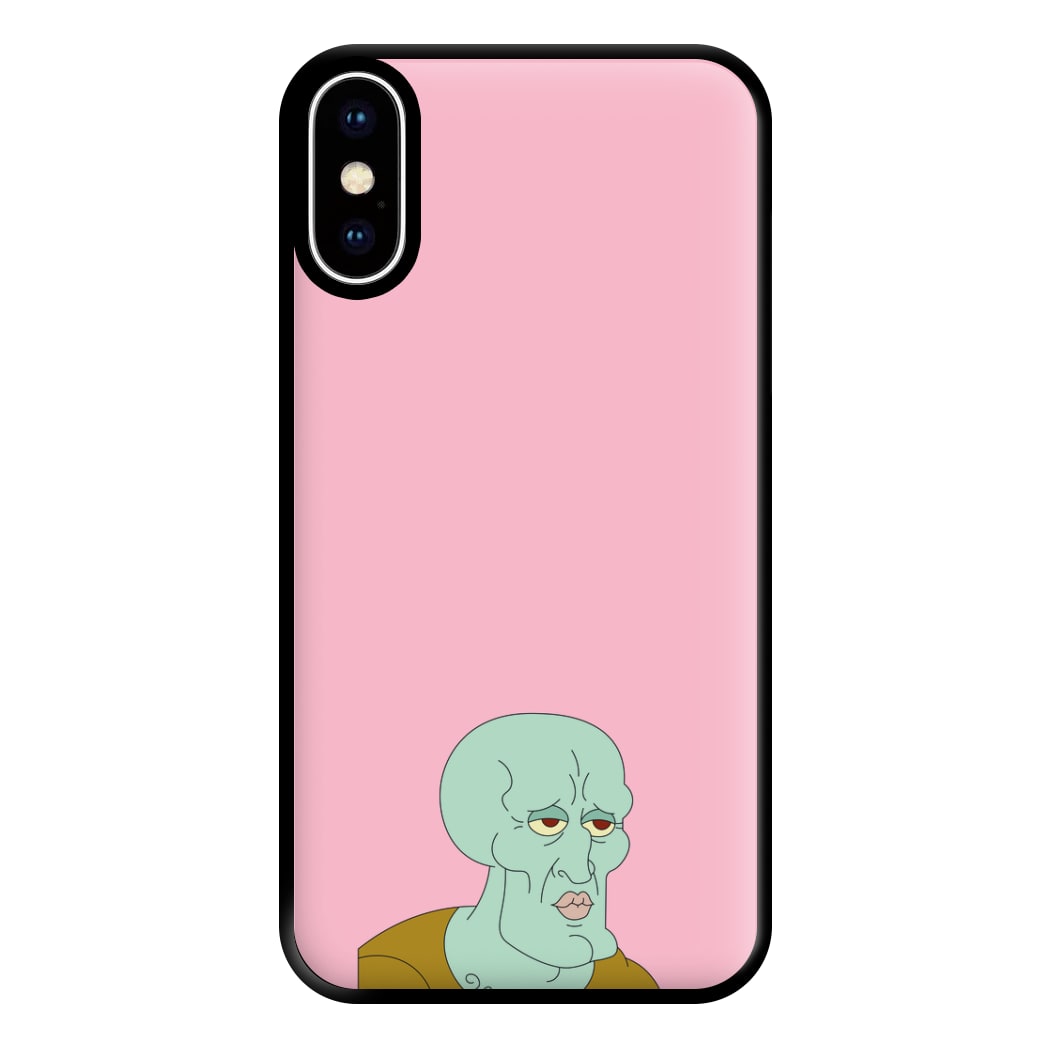 Muscly Squidward Phone Case for iPhone XS Max