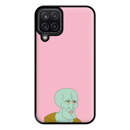 Muscly Squidward Phone Case for Galaxy A12