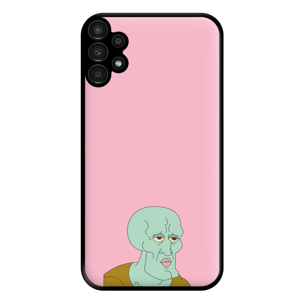 Muscly Squidward Phone Case for Galaxy A13