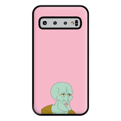 Muscly Squidward Phone Case for Galaxy S10 Plus