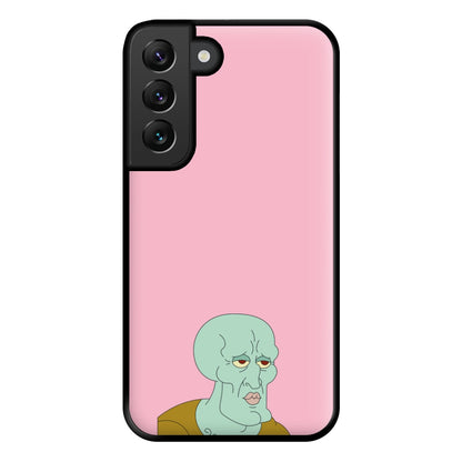 Muscly Squidward Phone Case for Galaxy S22 Plus