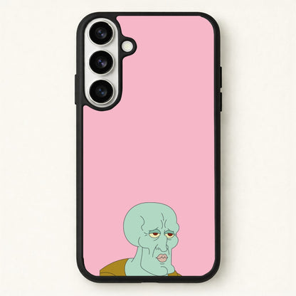 Muscly Squidward Phone Case for Galaxy S26