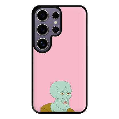 Muscly Squidward Phone Case for Galaxy S25 Ultra