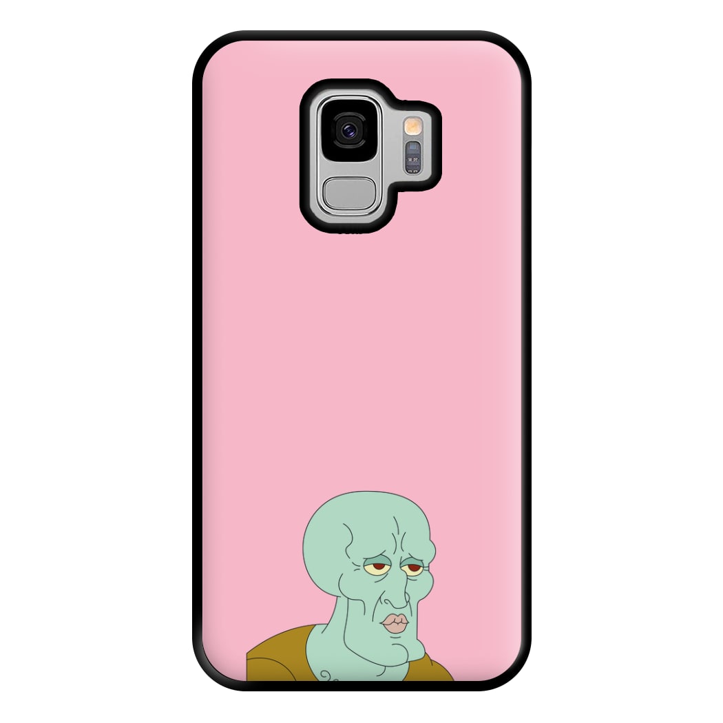 Muscly Squidward Phone Case for Galaxy S9 Plus