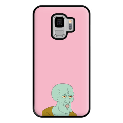 Muscly Squidward Phone Case for Galaxy S9 Plus