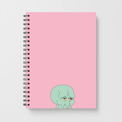 Muscly Squidward Notebook