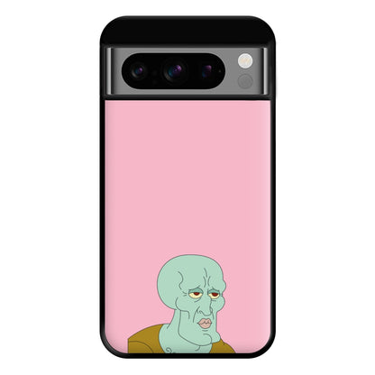 Muscly Squidward Phone Case for Google Pixel 8 Pro