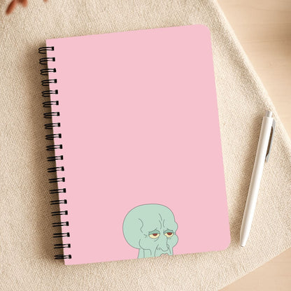 Muscly Squidward Notepad