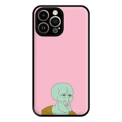 Muscly Squidward Phone Case for iPhone 14 Pro Max