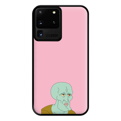 Muscly Squidward Phone Case for Galaxy S20 Ultra