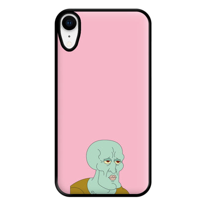 Muscly Squidward Phone Case for iPhone XR