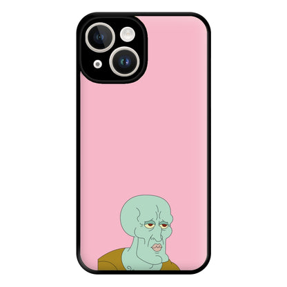 Muscly Squidward Phone Case for iPhone 14