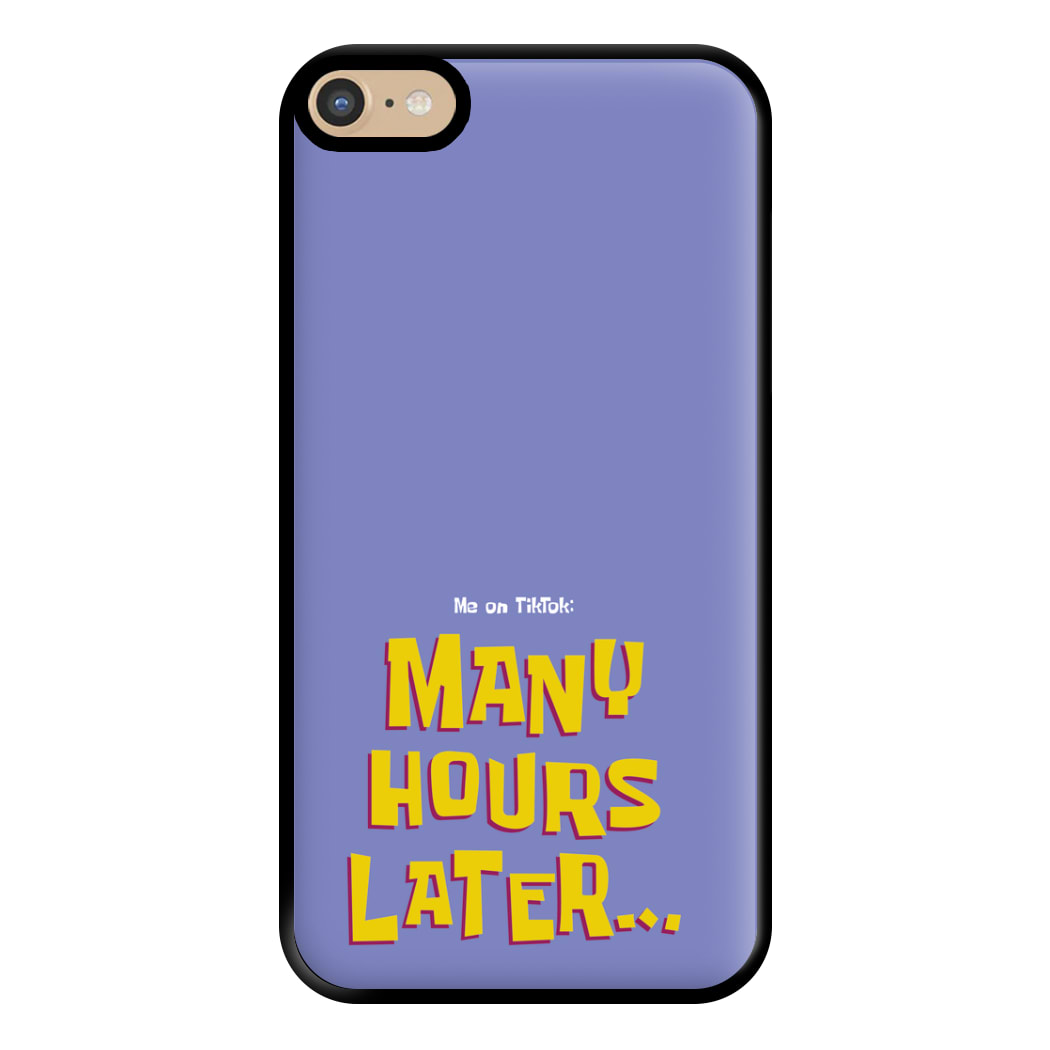 Many Hours Later Phone Case for iPhone 6 Plus / 7 Plus / 8 Plus