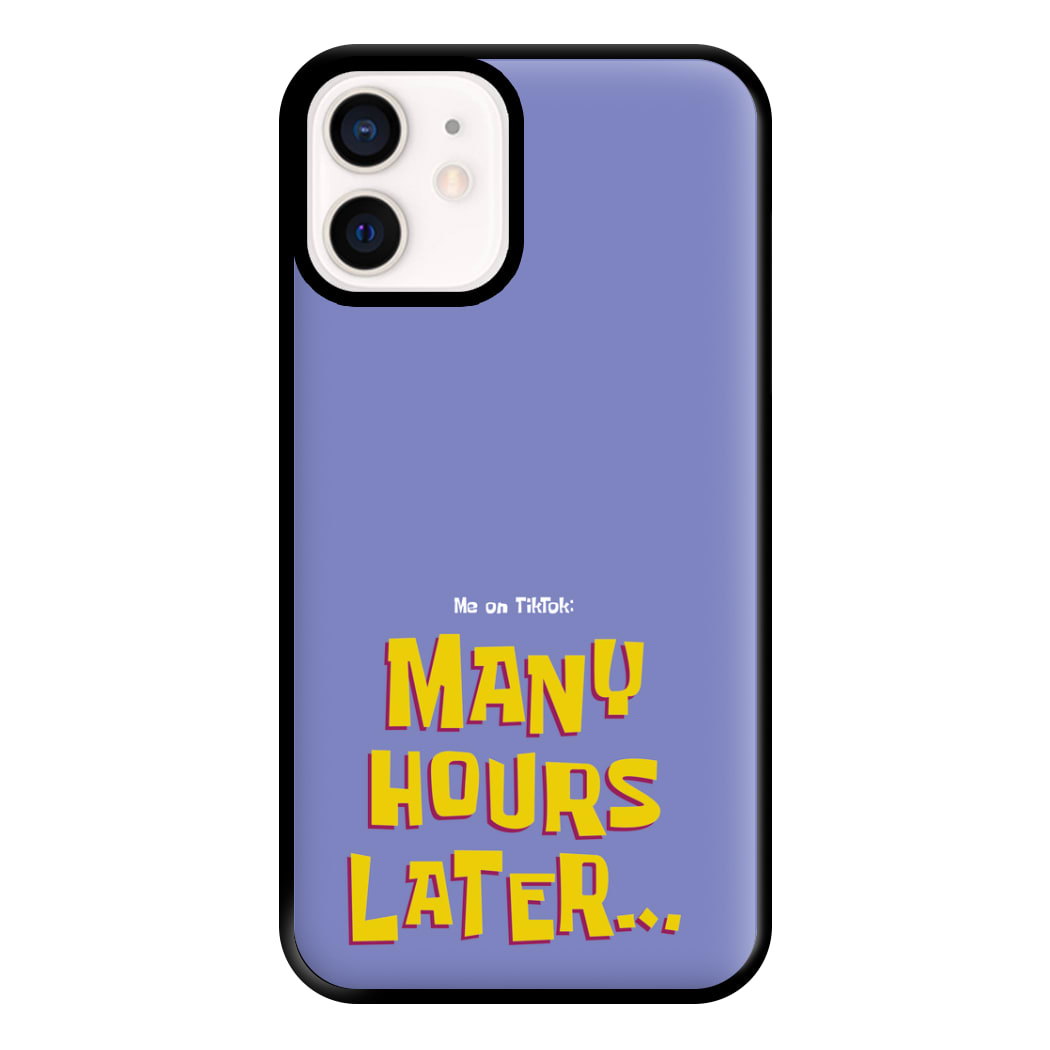 Many Hours Later Phone Case for iPhone 13 Mini