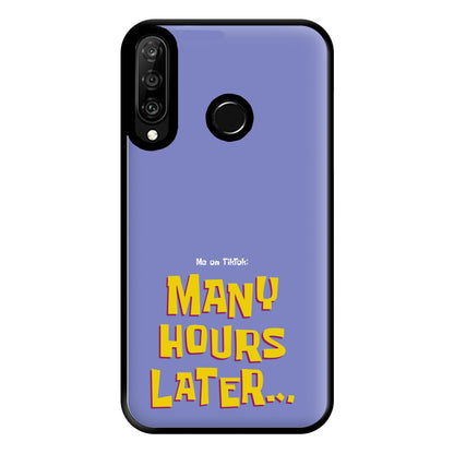 Many Hours Later Phone Case for Huawei P30 Lite