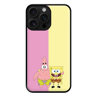 Patrick And Sponge Phone Case for iPhone 16 Pro Max