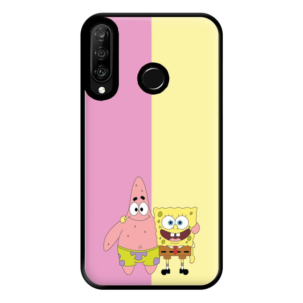 Patrick And Sponge Phone Case for Huawei P30 Lite