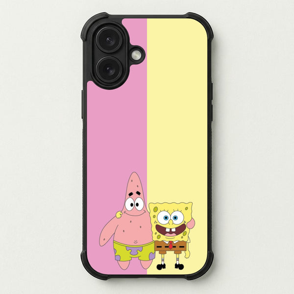 Patrick And Sponge Phone Case — Bumper case