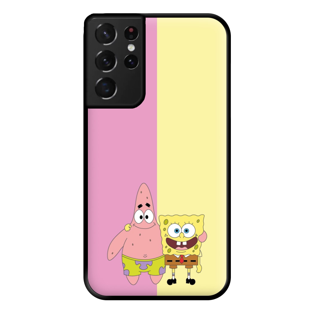 Patrick And Sponge Phone Case for Galaxy S21 Ultra