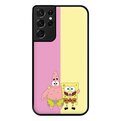 Patrick And Sponge Phone Case for Galaxy S21 Ultra