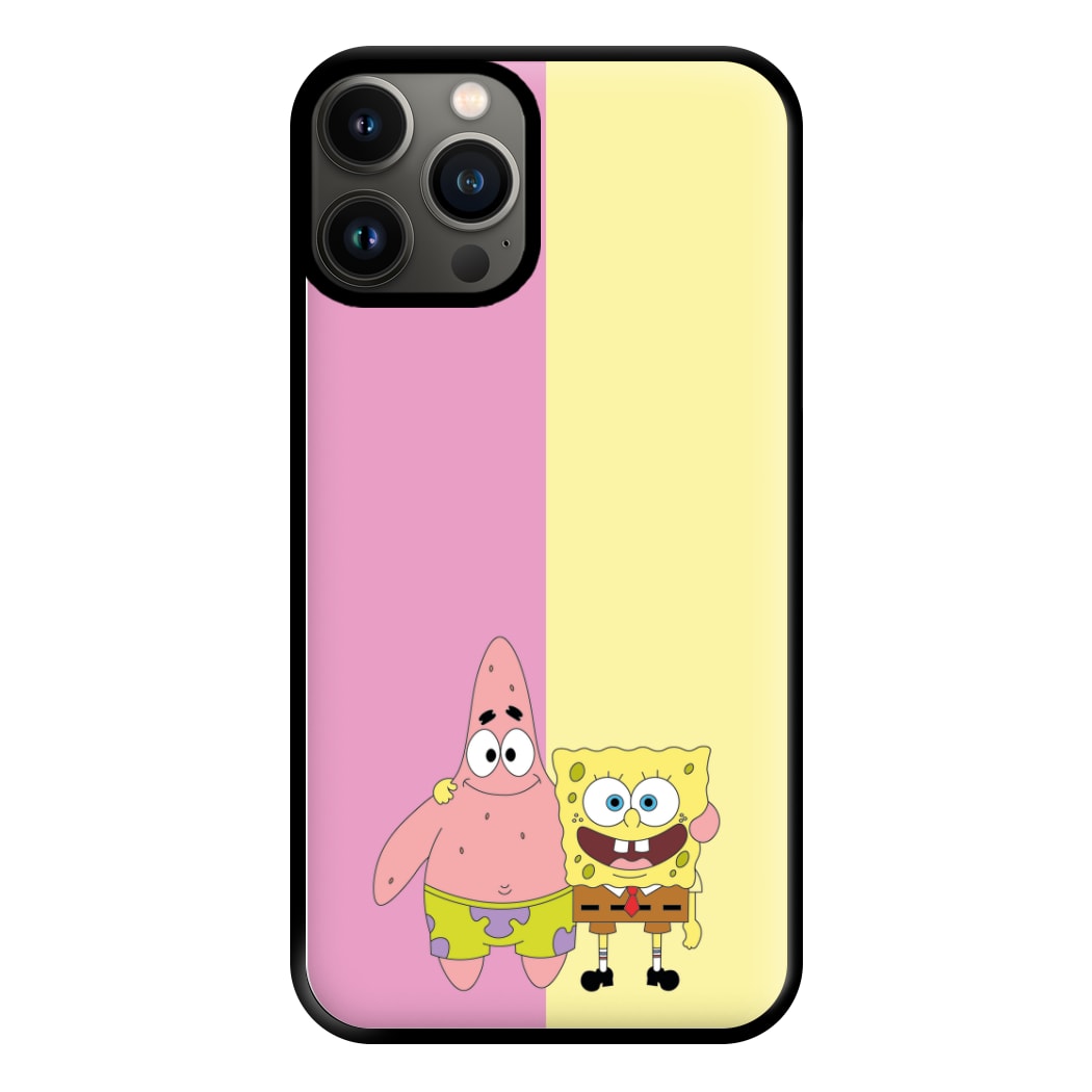 Patrick And Sponge Phone Case for iPhone 13 Pro Max