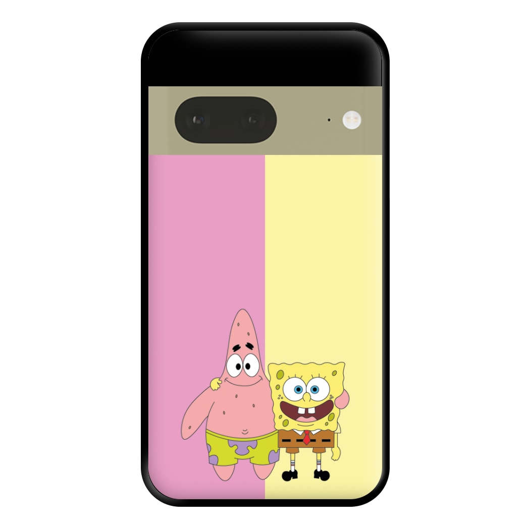 Patrick And Sponge Phone Case for Google Pixel 7a