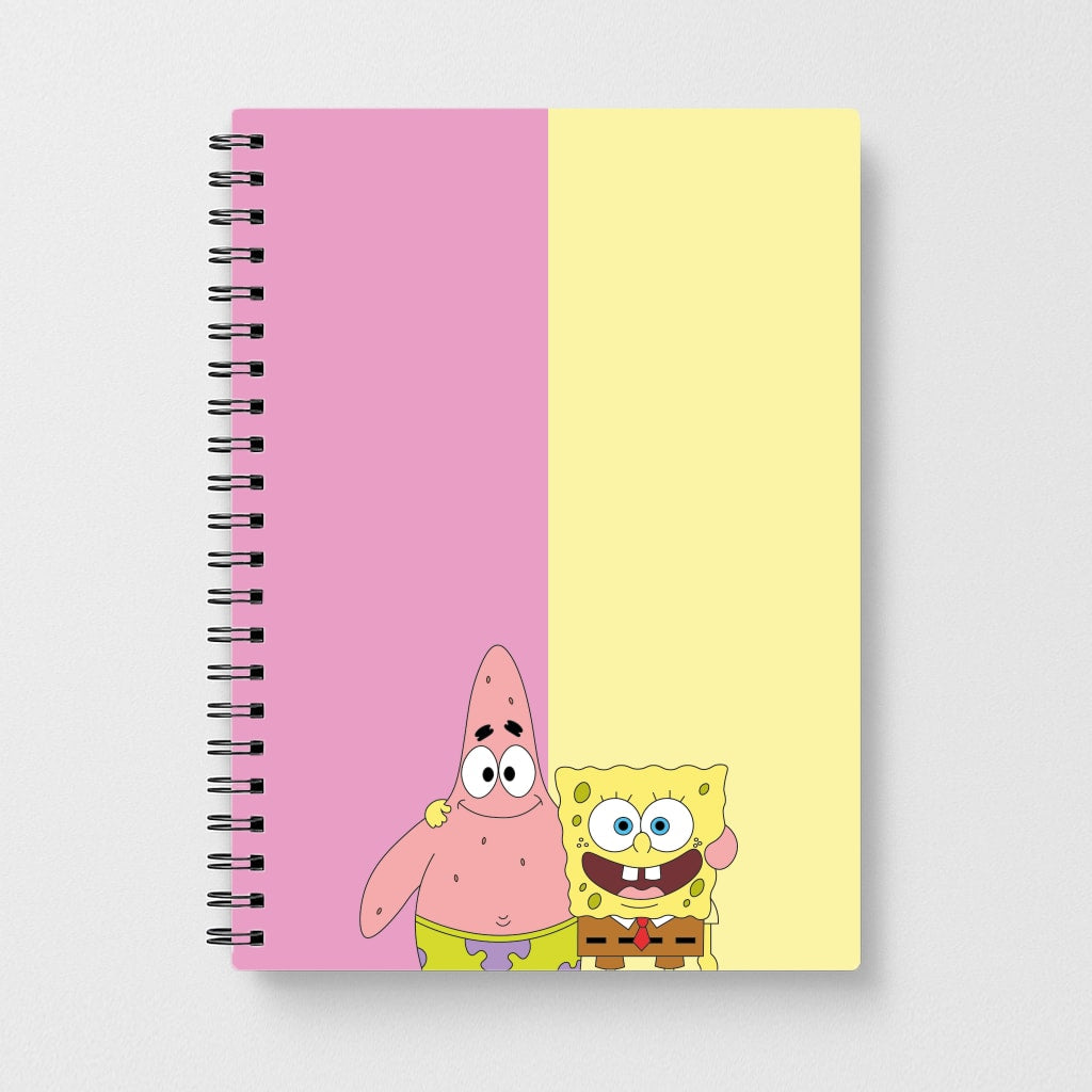 Patrick And Sponge Notebook