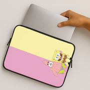 Patrick And Sponge Laptop Sleeve 2