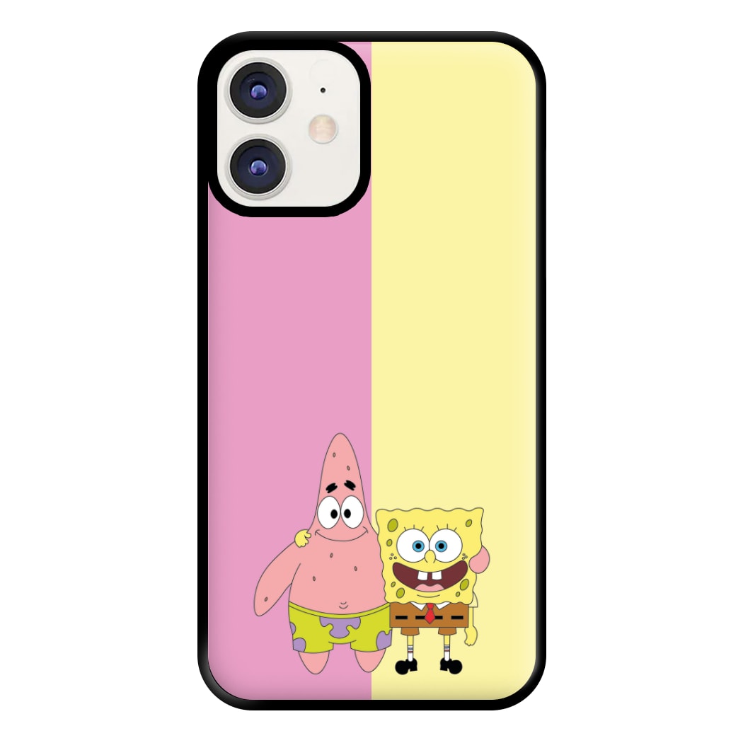 Patrick And Sponge Phone Case for iPhone 12 / 12 Pro