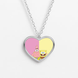 Patrick And Sponge Necklace