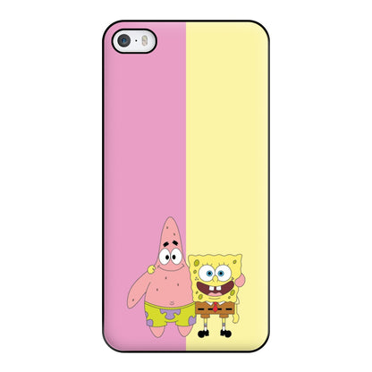 Patrick And Sponge Phone Case for iPhone 5 / 5s / SE 2016