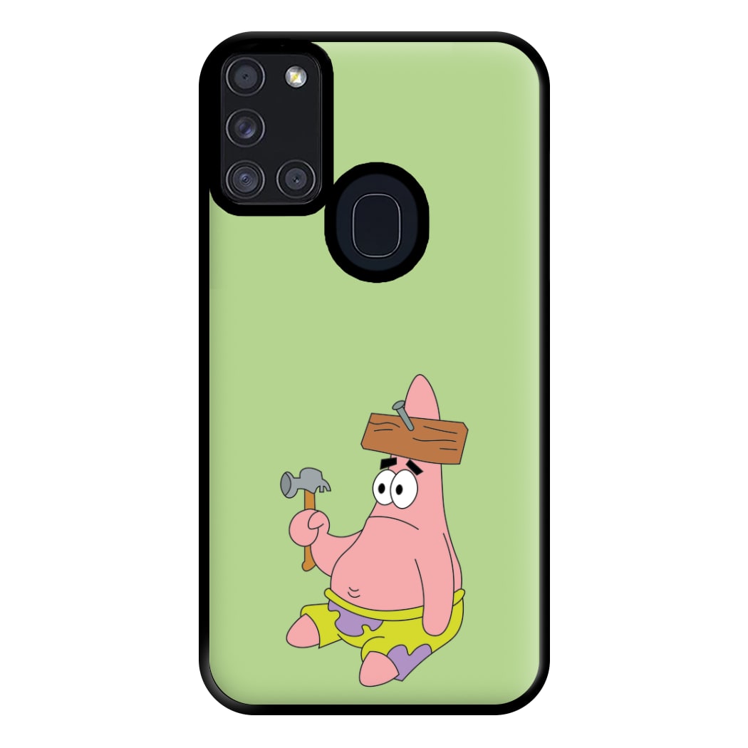 Nail Patrick Phone Case for Galaxy A21s