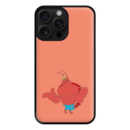 Muscly Mr Krabs Phone Case for iPhone 16 Pro Max