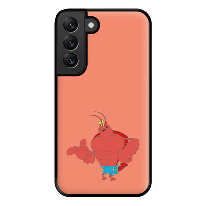 Muscly Mr Krabs Phone Case for Galaxy S22 Plus