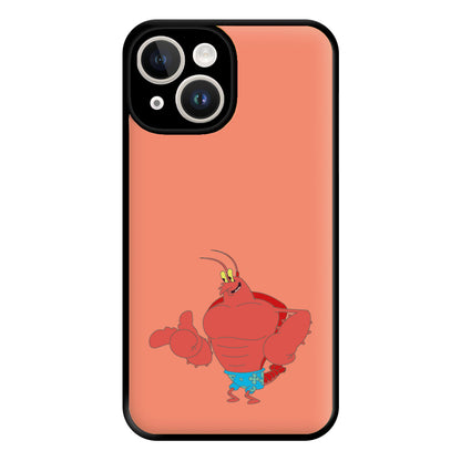 Muscly Mr Krabs Phone Case for iPhone 14