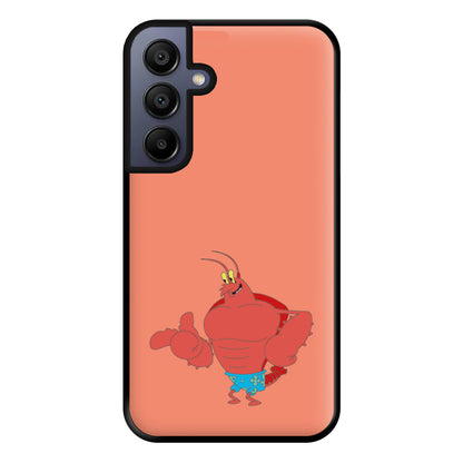 Muscly Mr Krabs Phone Case for Galaxy A15