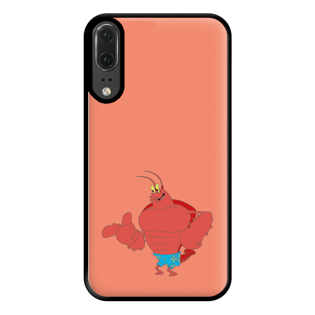 Muscly Mr Krabs Phone Case for Huawei P20