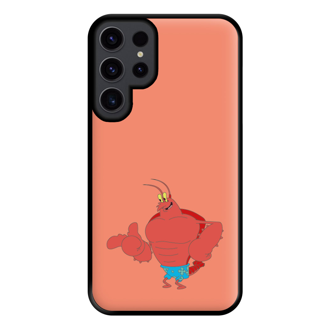 Muscly Mr Krabs Phone Case for Galaxy S23 Ultra