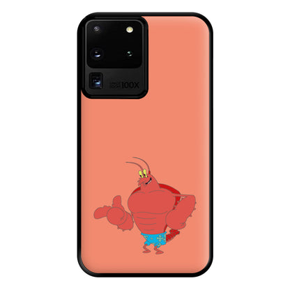 Muscly Mr Krabs Phone Case for Galaxy S20 Ultra