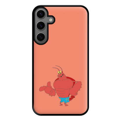 Muscly Mr Krabs Phone Case for Galaxy S23FE