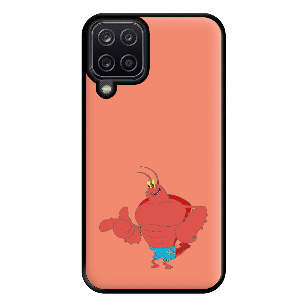 Muscly Mr Krabs Phone Case for Galaxy A12